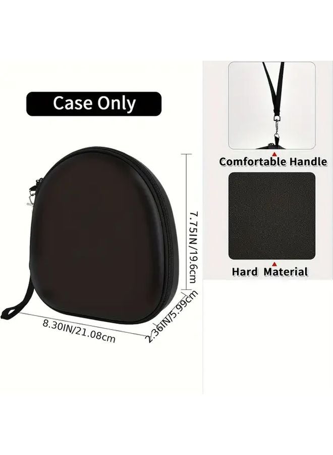 Orange Carrying Case For Sony WH CH720N WH CH520 And Edifier W820NB Plus Headphones - Image 3